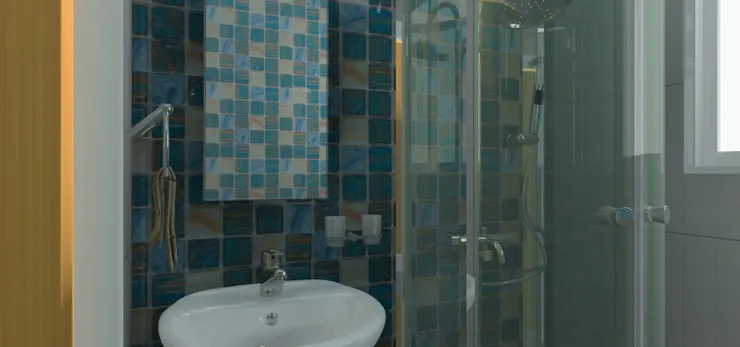 舊軟件一個很大的優點是作品很像現實。大家看到這洗手間也會喜歡吧。