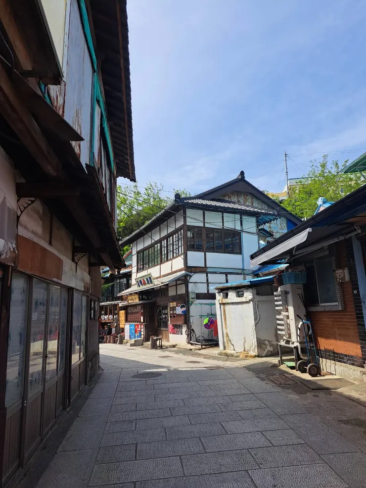 日式氛圍的街道