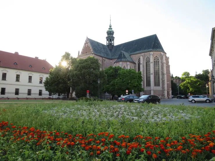 博物館外面有間聖母升天教堂，裡面有黑面聖母像