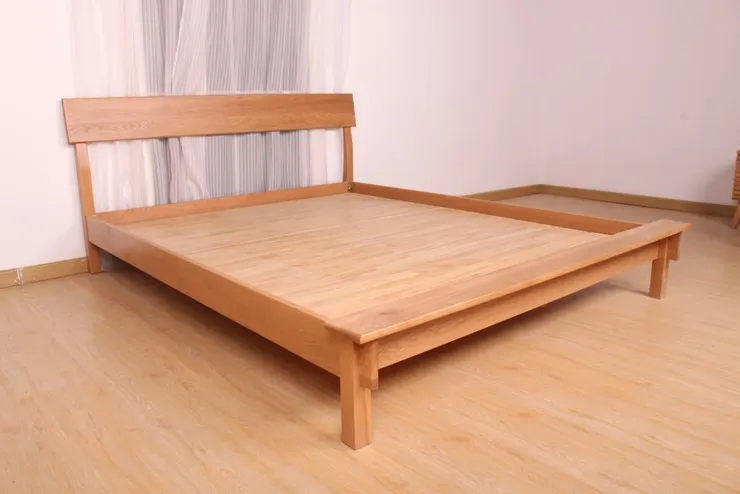 北歐 無印風實木床架