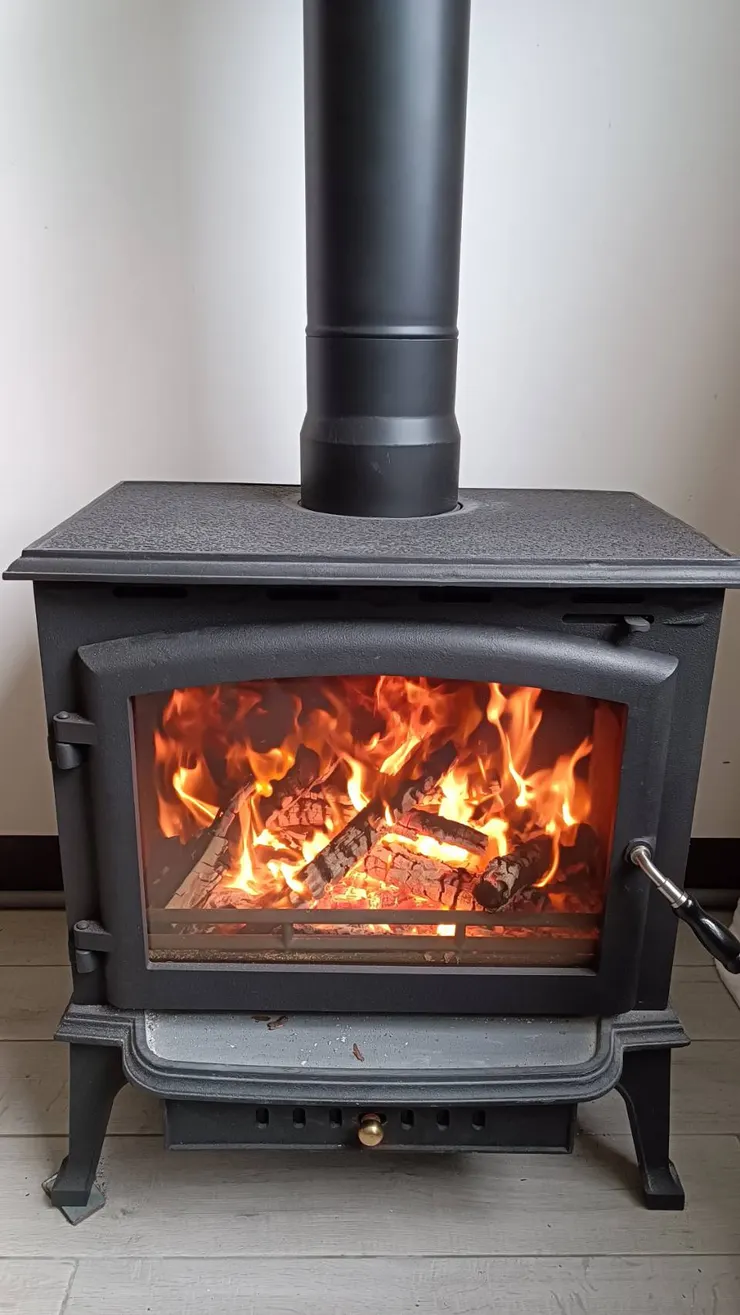 燃燒的火焰，變化萬千，很容易就會待在壁爐前觀看好久呢