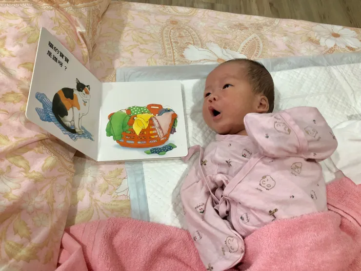 弟弟出生第27天