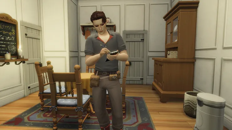 最後送大家一張認真工作的房東迦勒(為什麼