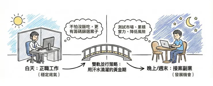 01 夢想與麵包的拉扯：你是哪一派｜穩健的斜槓者