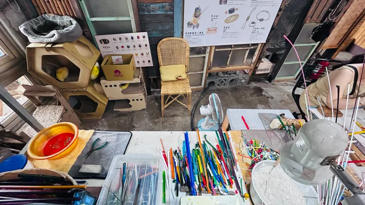 色彩繽紛的琉璃