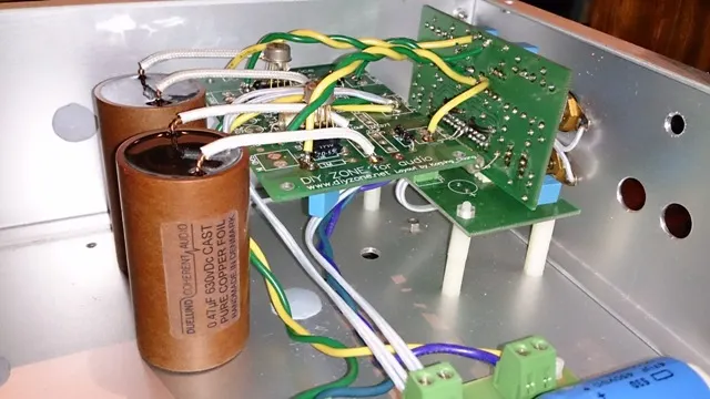 DC Servo 電容為 Duelund 0.47uF 紙質油浸銅箔電容