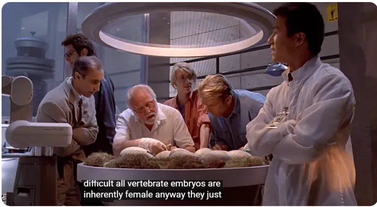 圖片擷取自《侏羅紀公園》