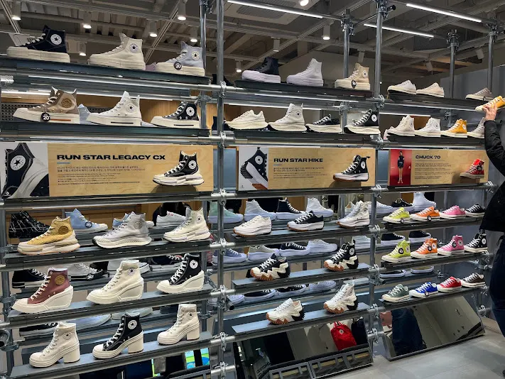  充滿特色的CONVERSE