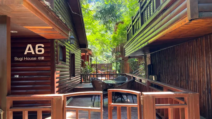 國家森林裡的小木屋