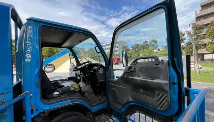 萩中公園小貨車（可以入內乘坐）