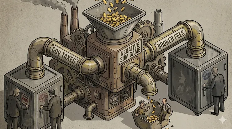 負合遊戲 證交稅與手續費