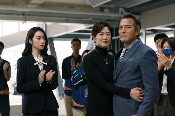 （左）趙昌澤外遇助理Alex（中）歐陽霞（右）趙昌澤