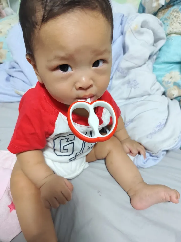 練習顧齒器的珍豬😘