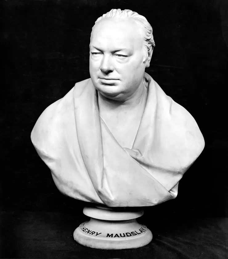 Science Museum Group. Portrait bust of Henry Maudslay. 1857-306 Science Museum Group Collection Online. Accessed 6 October 2024. 