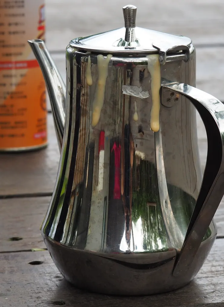 看著壺緣留下的麵漿，我說：感覺對了