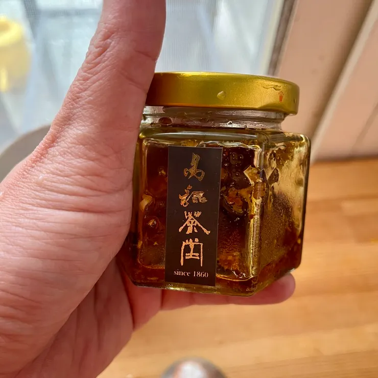 薑麻油用的是市售成品