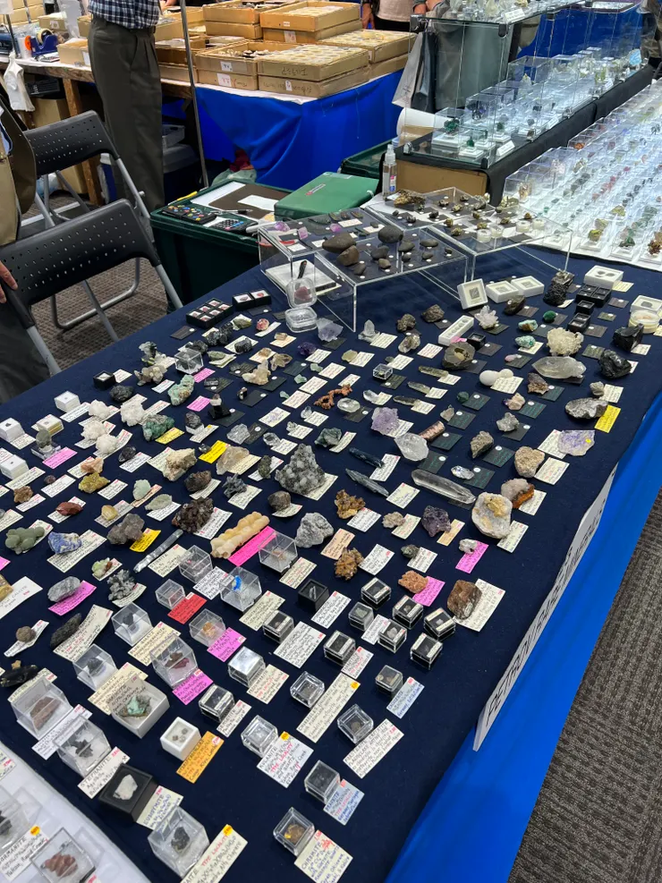 大阪礦物展展品豐富