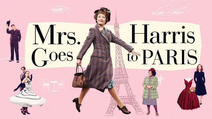 哈里斯夫人去巴黎 (圖片來源: https://www.nwpb.org/2022/08/18/reeders-movie-reviews-mrs-harris-goes-to-paris/)