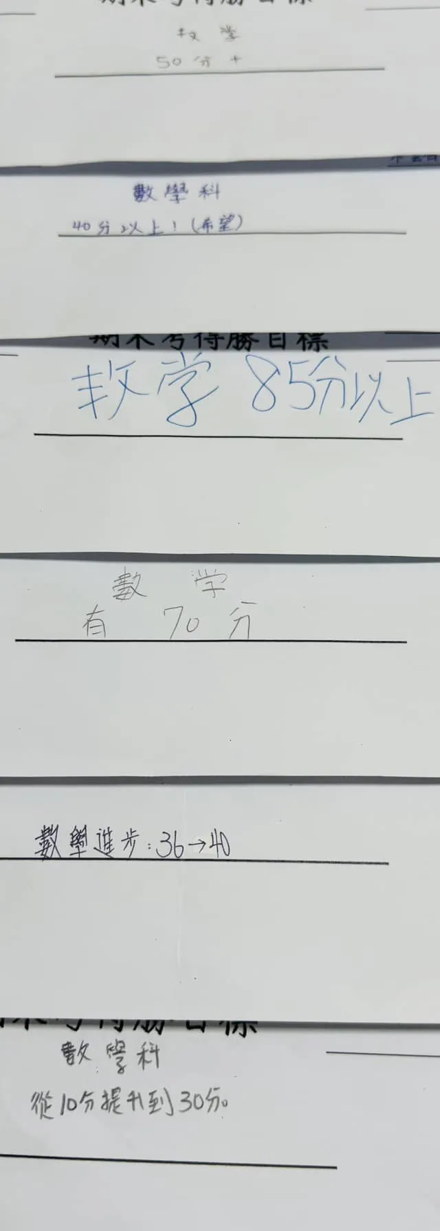 13位定標數學…數學比較容易有感達標？