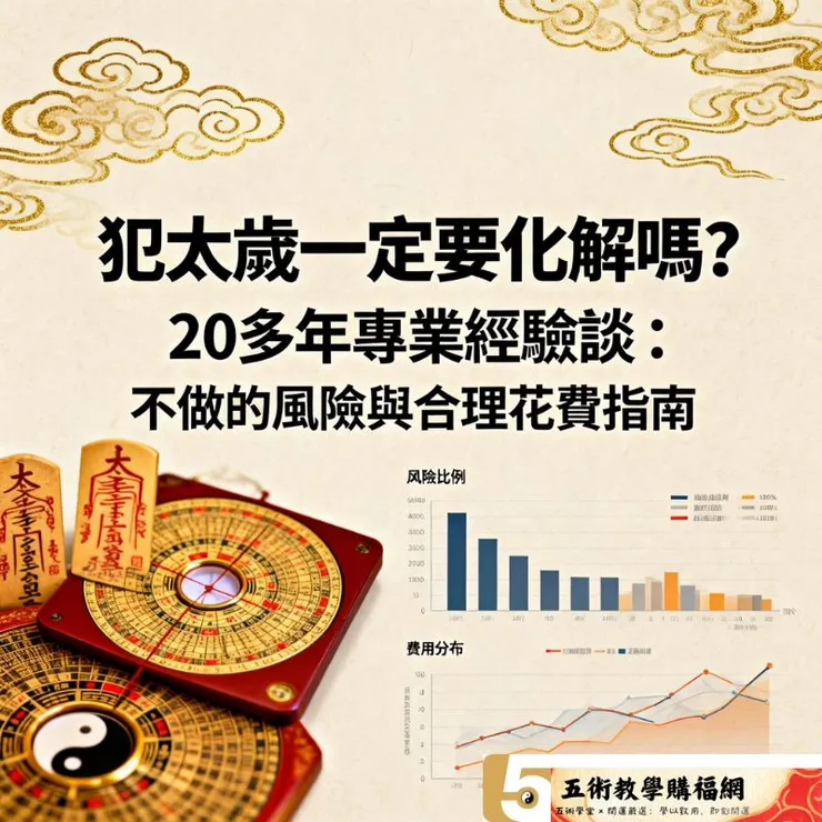 犯太歲一定要化解嗎？王均景老師20多年專業經驗談：不做的風險與合理花費指南