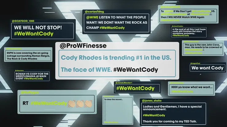 #WeWantCody 的聲量，讓既定的安排開始鬆動。