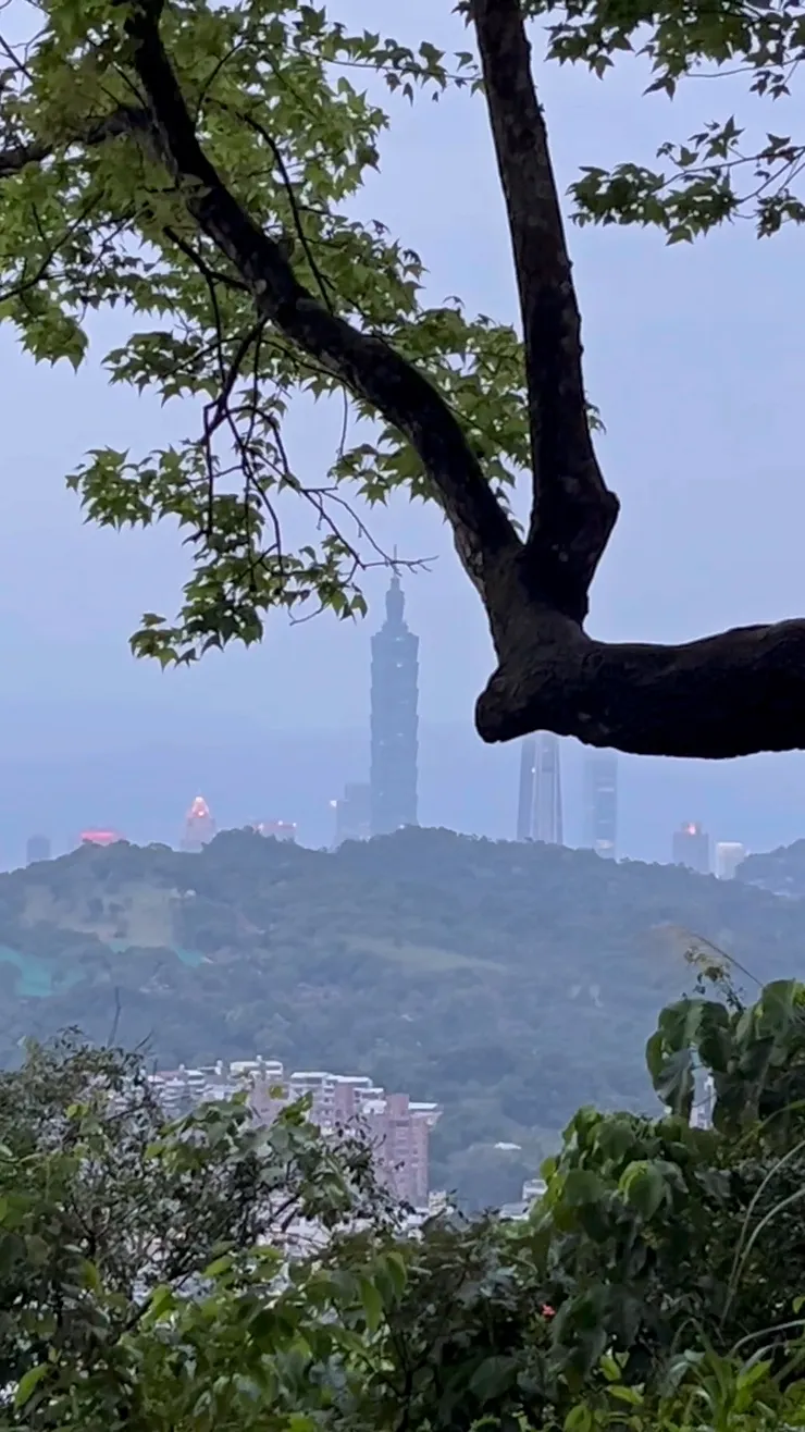 仙跡岩上面可以眺望101