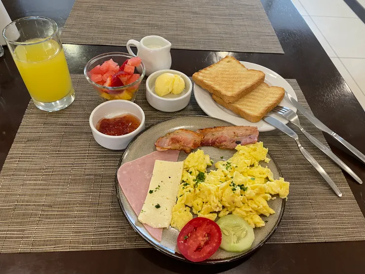 某一天在Lima飯店的早餐