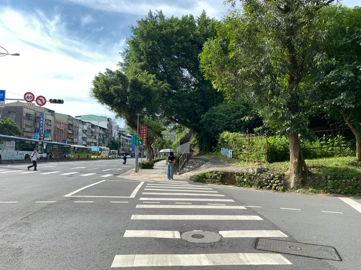 舊水門約略位置。現已看不到任何遺跡