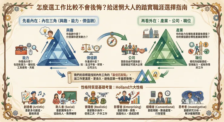 職涯內外三角模型 