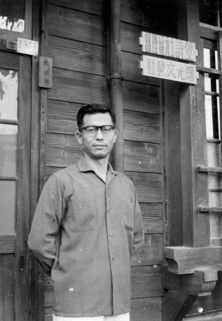 陳千武，影像來源：維基百科