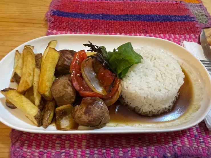 這家料理的不夠熟，有血水