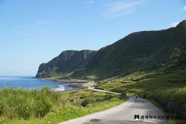 蘭嶼的山景非常雄偉迷人
