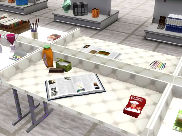 讓客人試閱的書。