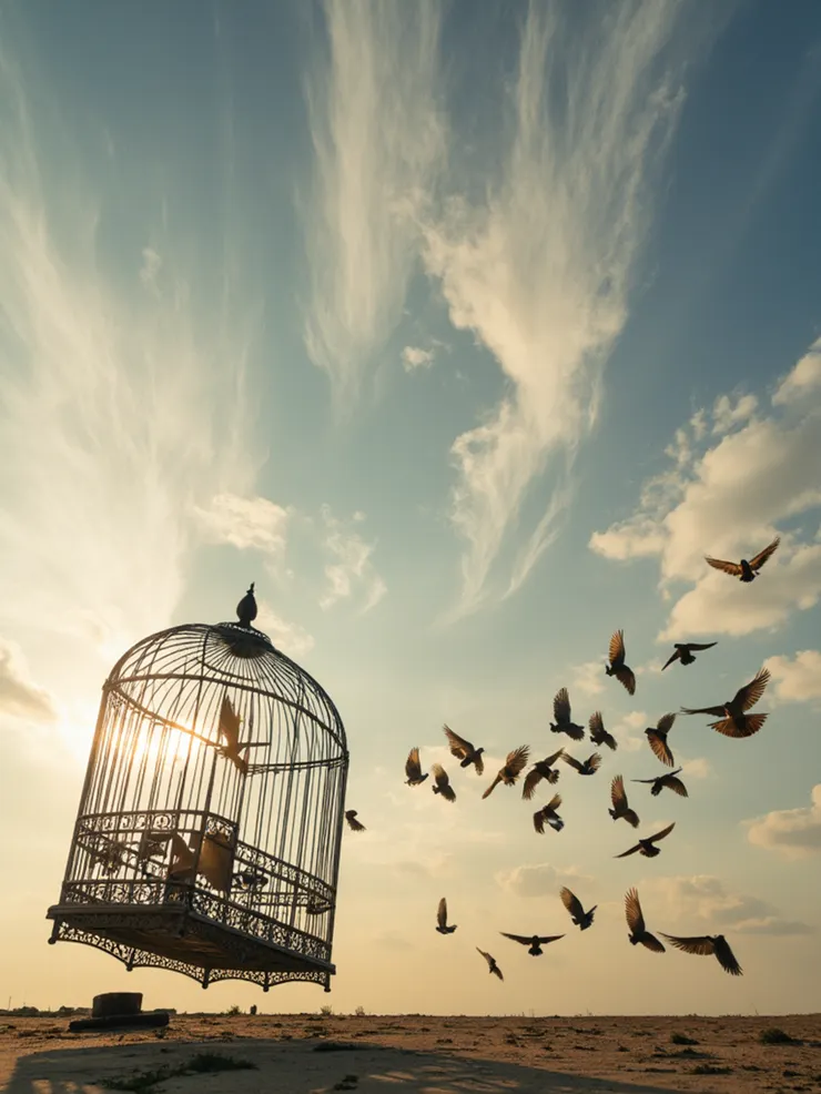 想飛，就去飛吧！ (小昕咒語Shakker繪圖)