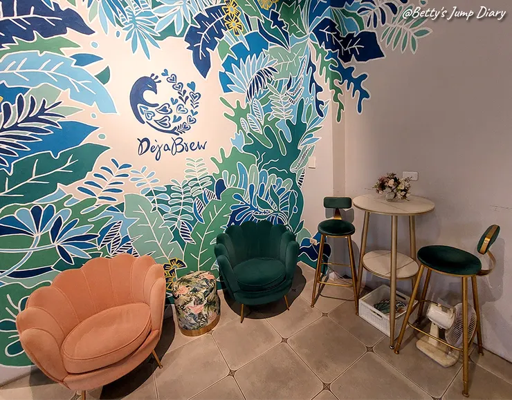 ▲邸家咖啡 Deja Brew / 圖片來源：Betty's Jump Diary
