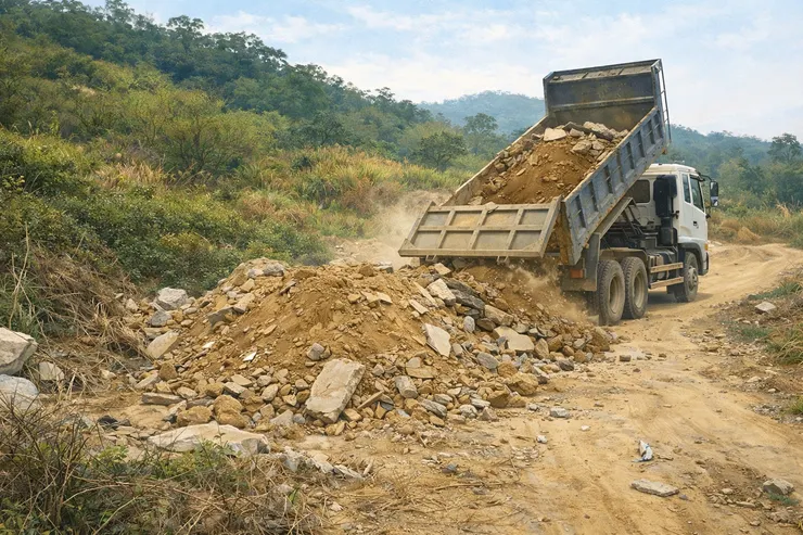營建剩餘土石方全流向管制上路，引發土方處理費暴漲4至5倍，部分地區喊價至每立方4,500元，建商成本失控不敢開工。土方之亂恐衝擊營造業與建築供應鏈。