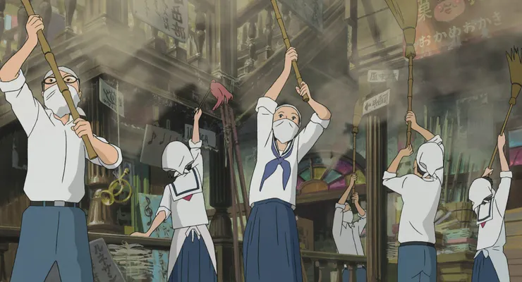 《來自紅花坂》電影劇照／劇照提供：吉卜力工作室