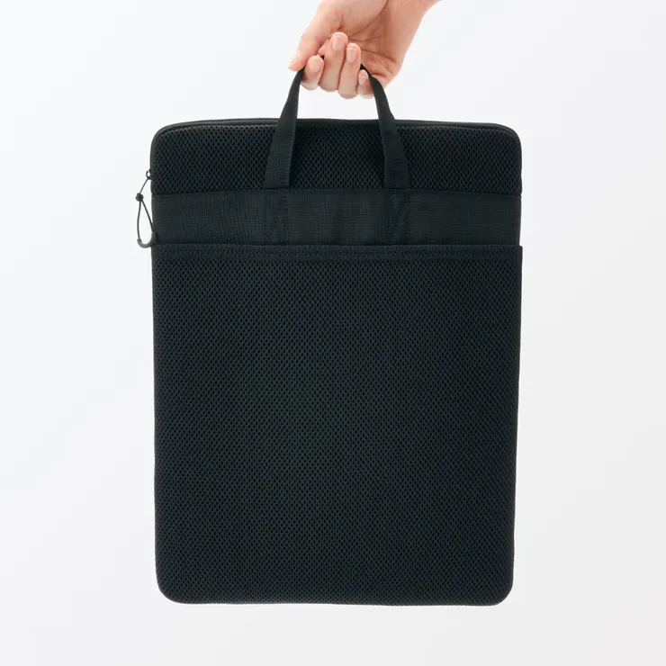 日本無印良品 電腦包 14吋筆電用直立防震包