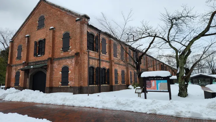 石川縣歷史博物館極具特色的紅磚建築