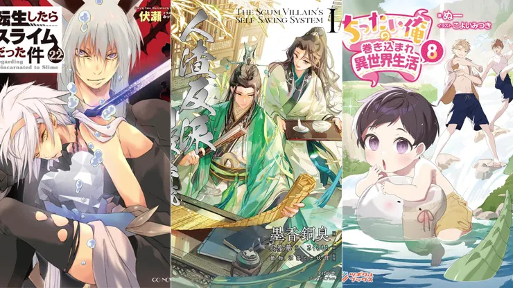 關於我轉生變成史萊姆這檔事22 | 人渣反派自救系統1 | ちったい俺の巻き込まれ異世界生活8