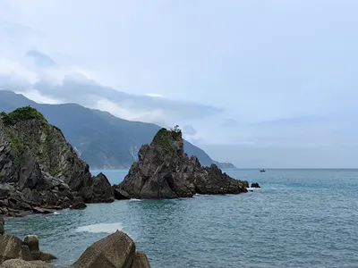 繞完一圈，回到家了，累