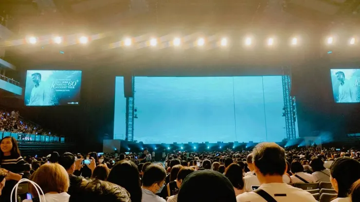 開場前還是很興奮