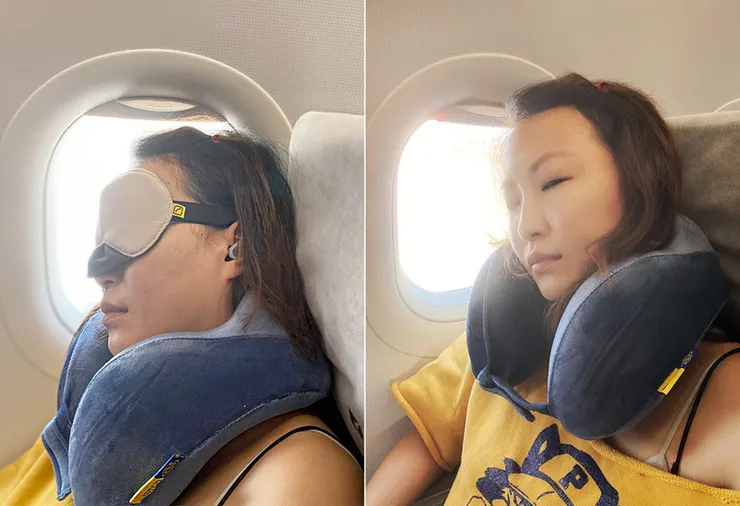 旅行好物【Travel Blue 藍旅】打造超完美飛行體驗│飛機枕推薦