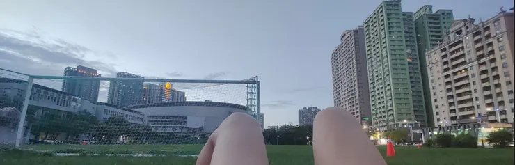 三民家商跑完步自拍