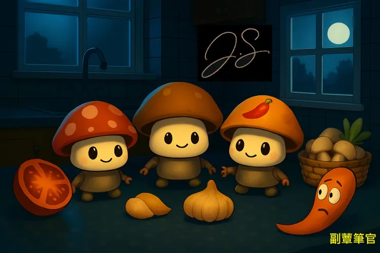 文字咒語：ChatGPT / 生成圖畫：Copilot