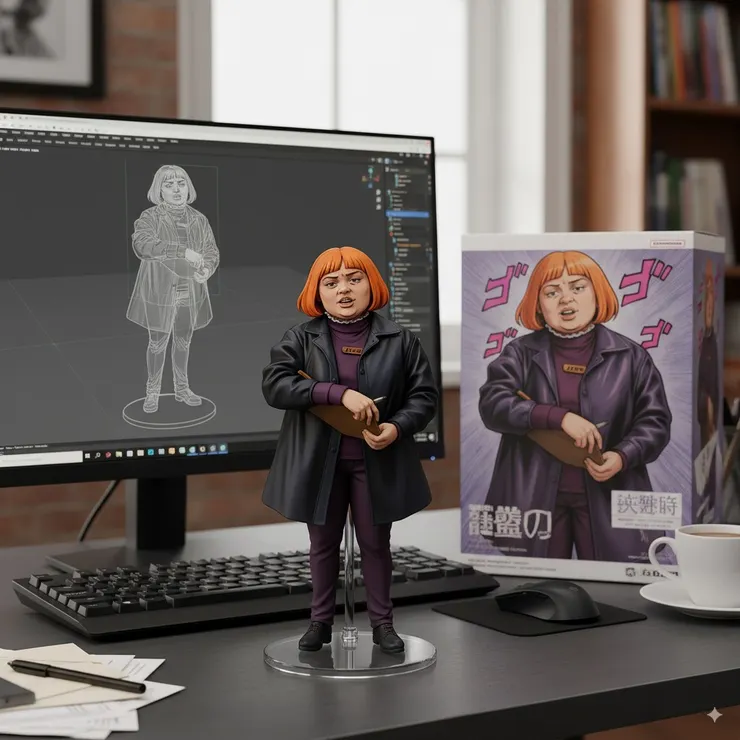 把自己變成公仔