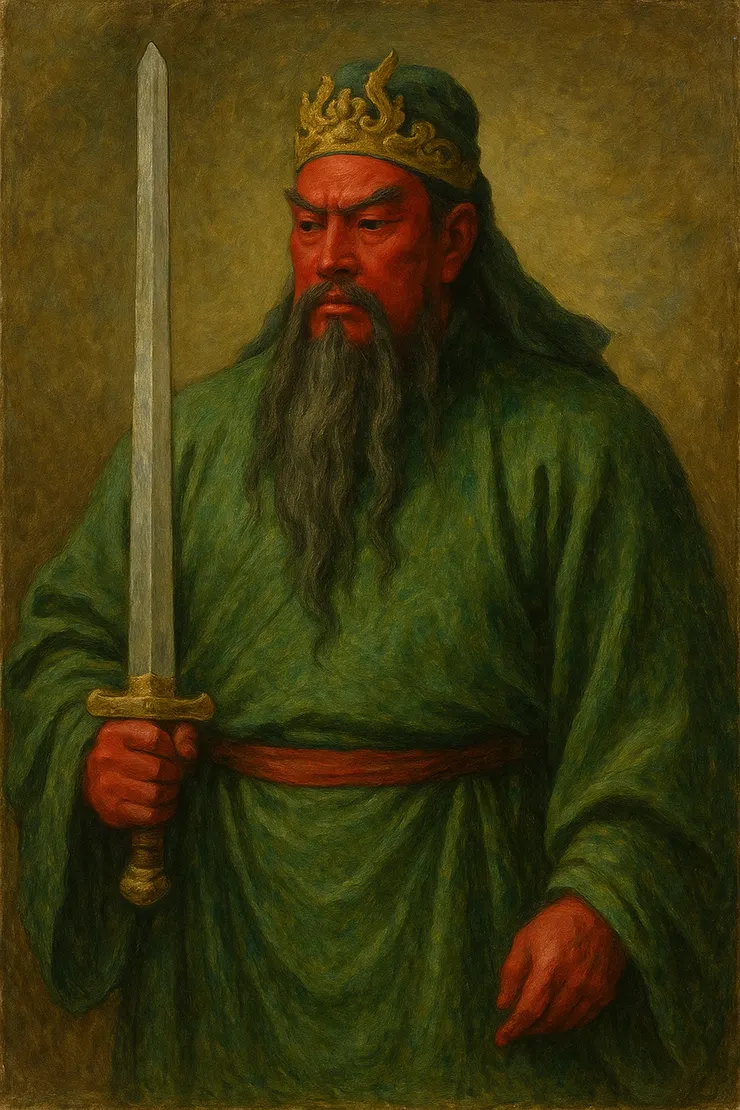 傳說是伽藍菩薩的關羽