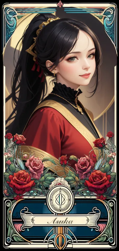 阿速卡在「四美圖」的代表花卉就是紅玫瑰