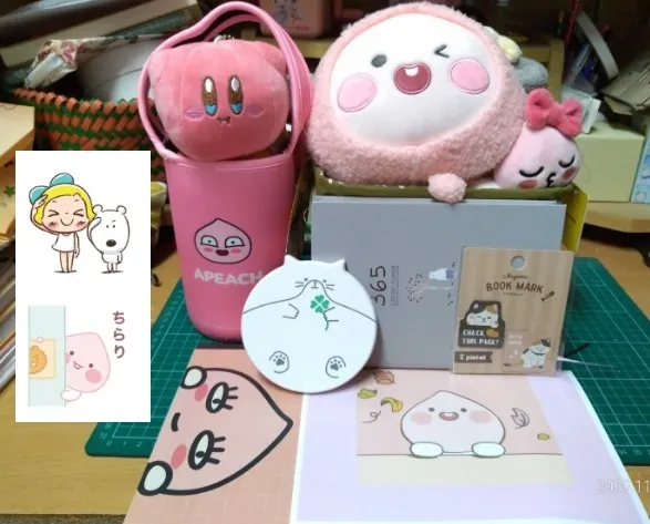 無論送禮與收禮，都是與彼此分享美好的時光，永久珍藏物品與其中的心意～((滿滿粉色生物XD