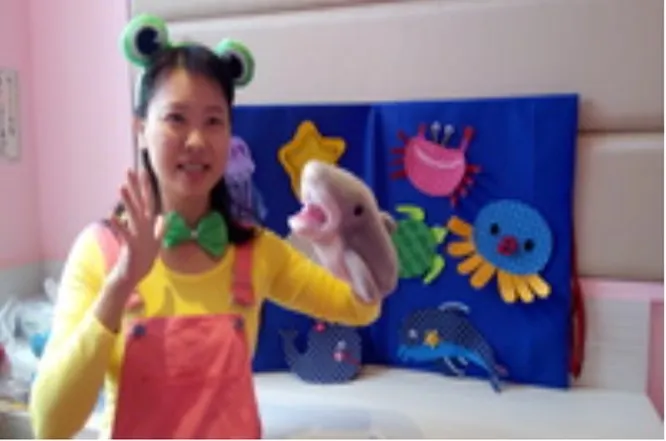 圖2:表演式故事-包含服裝與自製道具